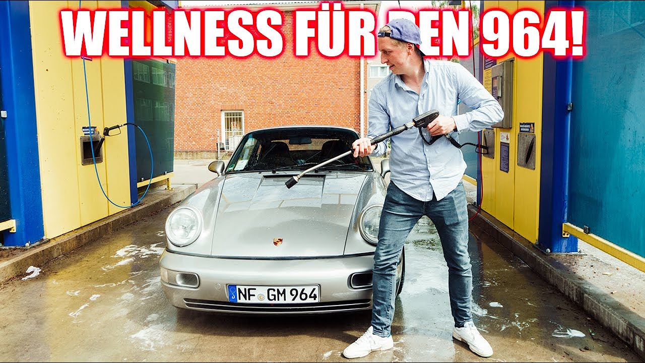 HANDW&Auml;SCHE PORSCHE 911 (964) inkl. Anleitung I Wellness f&uuml;r mein Auto!