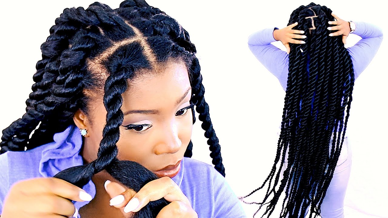 SENEGALESE TWISTS TO MY KNEE CAPS!!!
