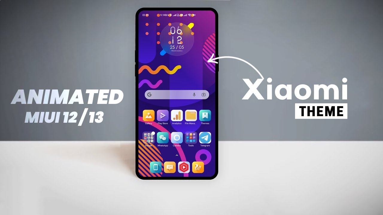 Amazing Xiaomi THEME With New Animations || MIUI Theme 2022