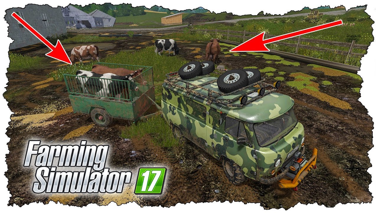 ФЕРМЕР КУПИЛ ПЕРВЫХ КОРОВ НА ФЕРМУ! - FARMING SIMULATOR 17