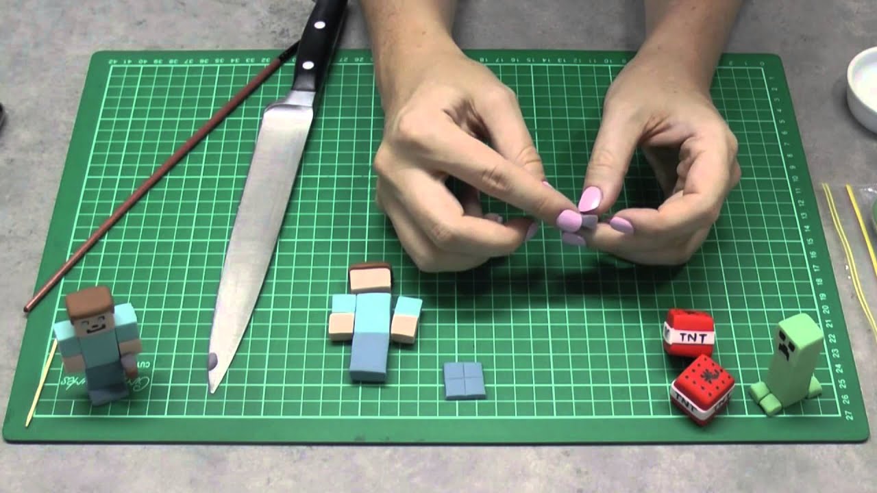 Кексы MINECRAFT - Давайте поиграем в Minecraft... в форме кексов!