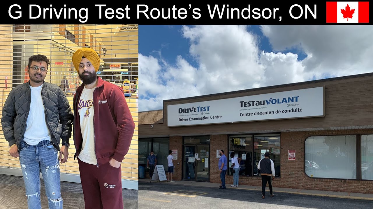 G DRIVING EXAM IN WINDSOR || ALL EXAM ROUTES || KABIR SINGH RAINA