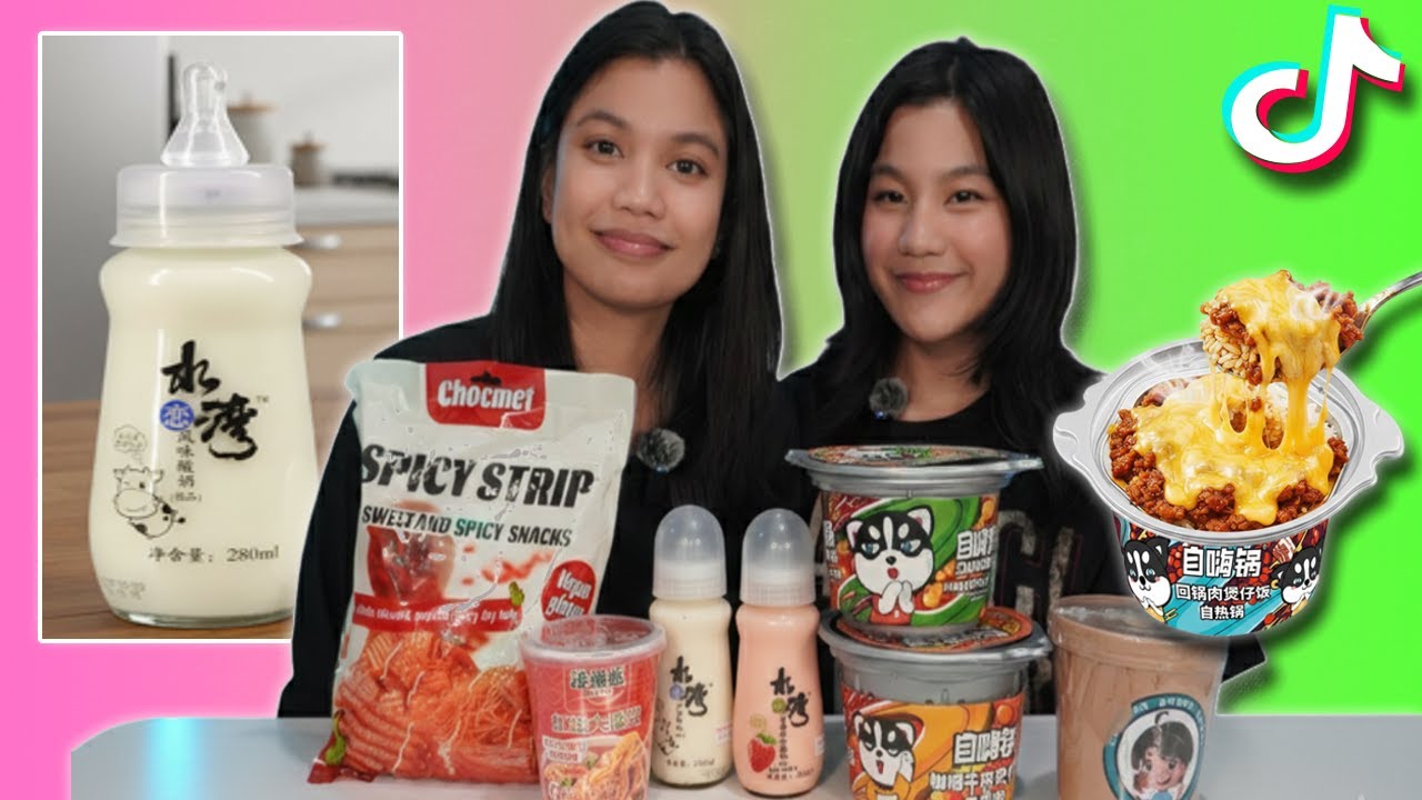 WE TRIED TIKTOK VIRAL FOODS! (Masarap ba?)