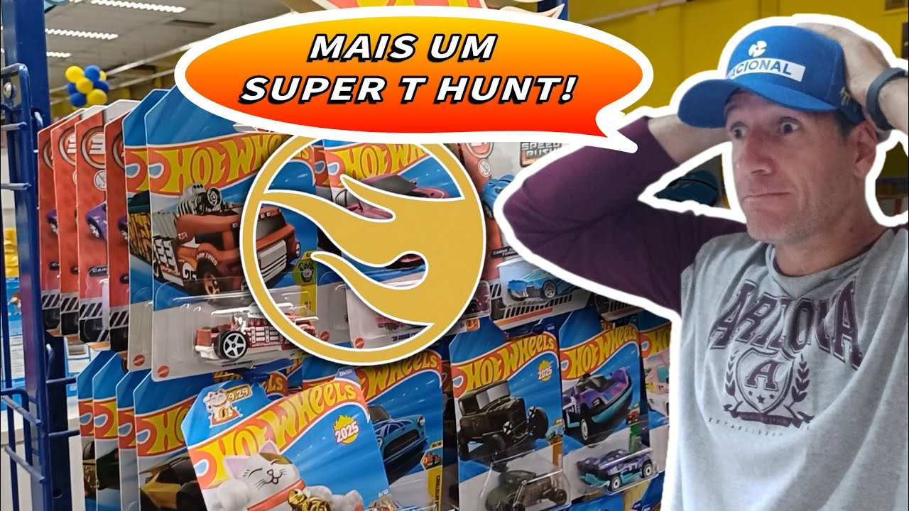 Encontrei outro Hot Wheels Super T Hunt 