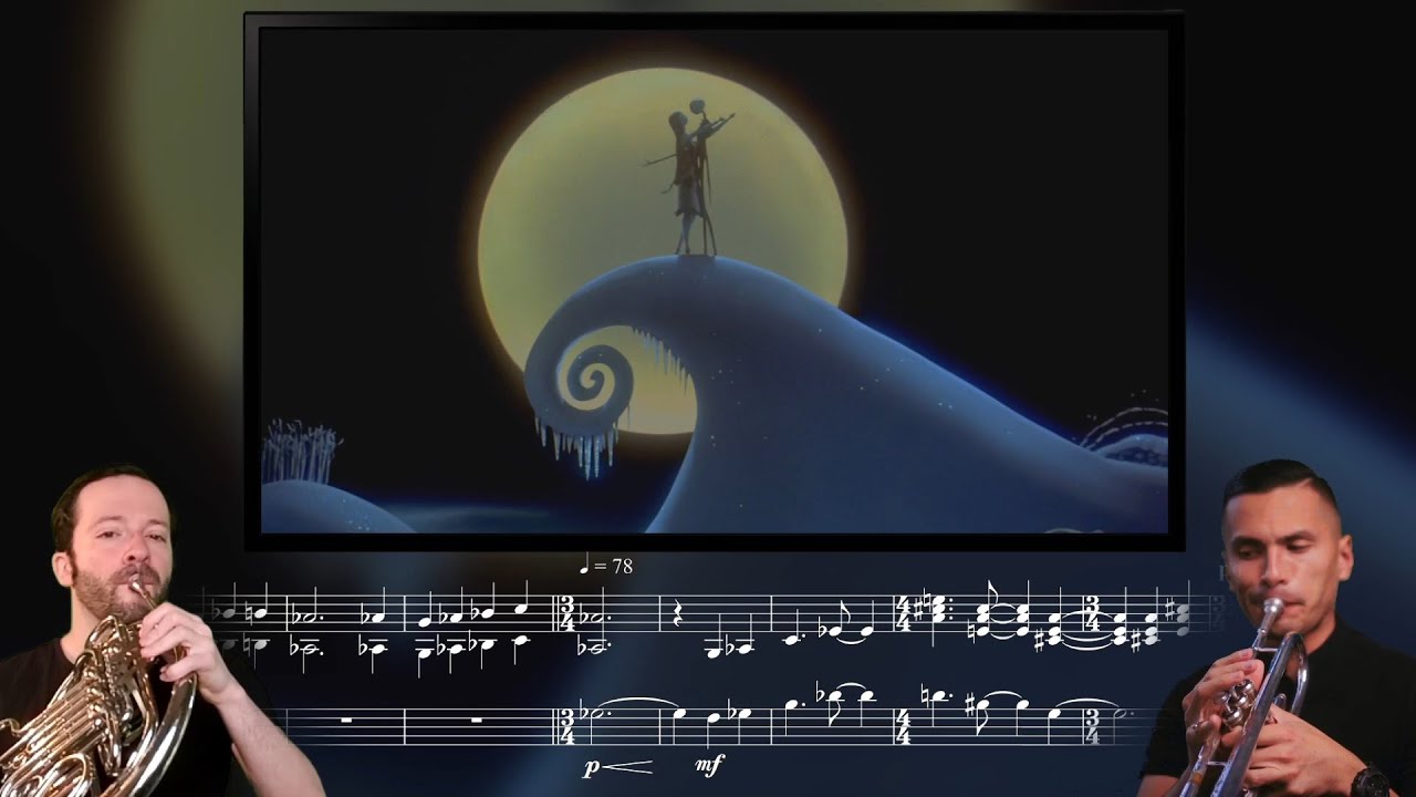 The Nightmare Before Christmas - Finale / Reprise  || French Horn & Trumpet Cover