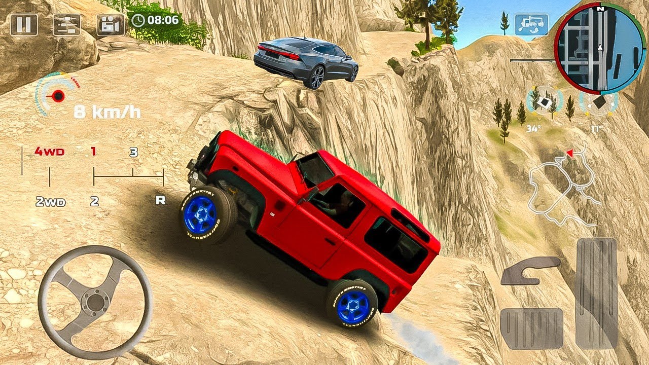 New Offroad Games 2026 - 4x4 Offroad Jeep Driving Simulator 3D - Car Game Android GamePlay