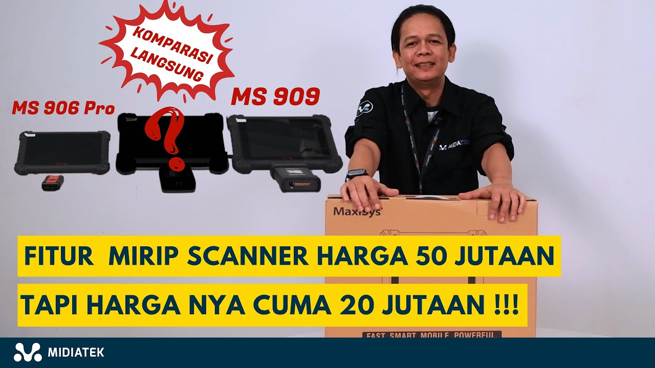 Unboxing MS908S II Scanner Canggih Dari Autel Sekaligus Komparasi Dengan MS906 Pro Dan MS909