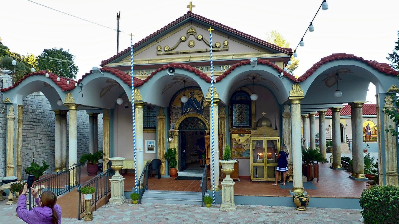 Mănăstirea MAICA DOMNULUI A ȘERPILOR - Fidousa (Markopoulo, Kefalonia, Grecia)