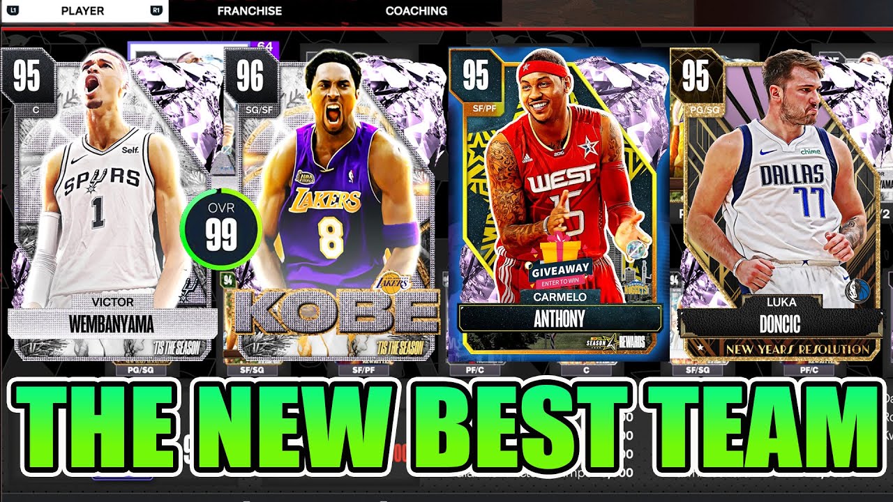 I Have the BEST TEAM with ALL the Best Cards and First Galaxy Opal Reward in NBA 2K24 MyTeam