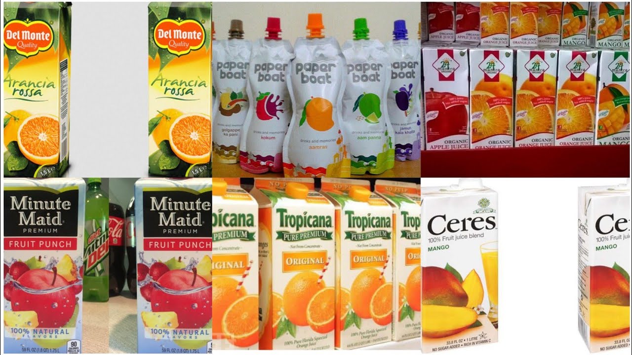 Top 10 Best Packaged Fruit Juice Brands In India