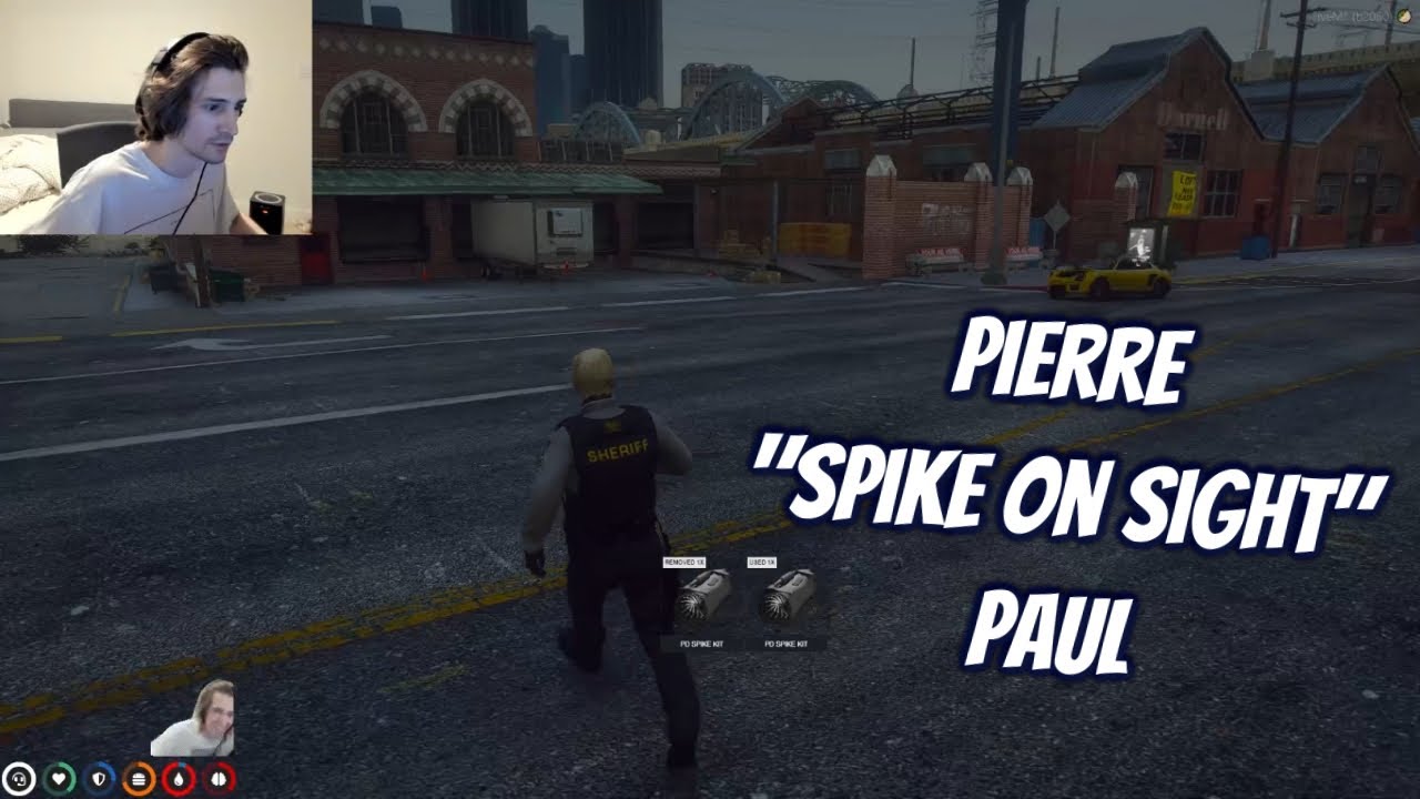 Pierre Paul spikes the Interceptor [GTA 5 RP NoPixel WL Server]