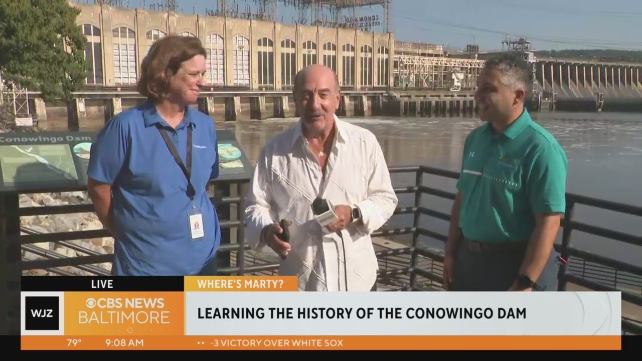 Where's Marty?  Learning the history of Conowingo Dam