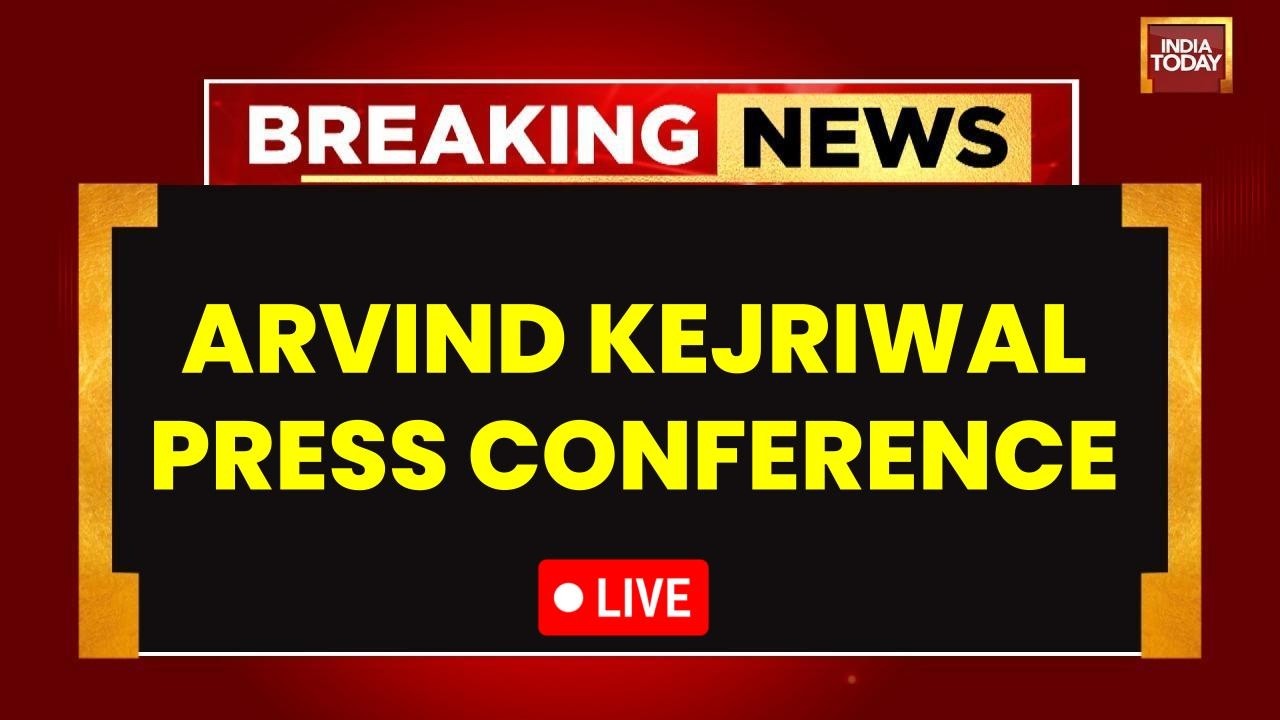 LIVE: Arvind Kejriwal Press Conference | AAP LIVE | Breaking News | Latest Updates