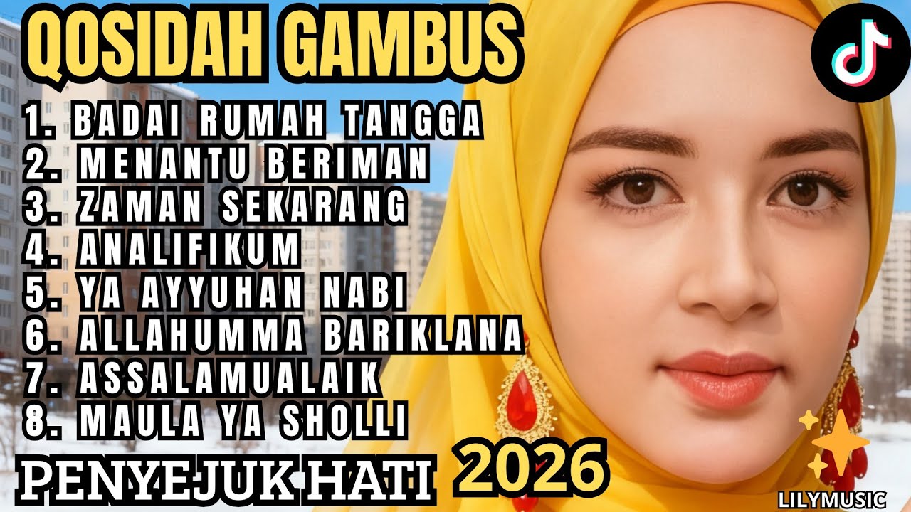 QOSIDAH GAMBUS MODERN || PALING BANYAK DICARI ADEM DI HATI || ENAK DIDENGAR MUSIK ISLAMI TERPOPULER 