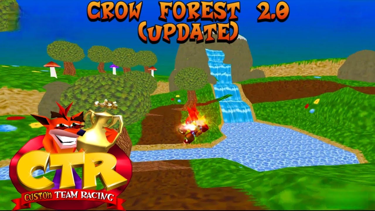 CTR Crash Team Racing: Crow Forest 2.0 Custom Track By EarlGrey