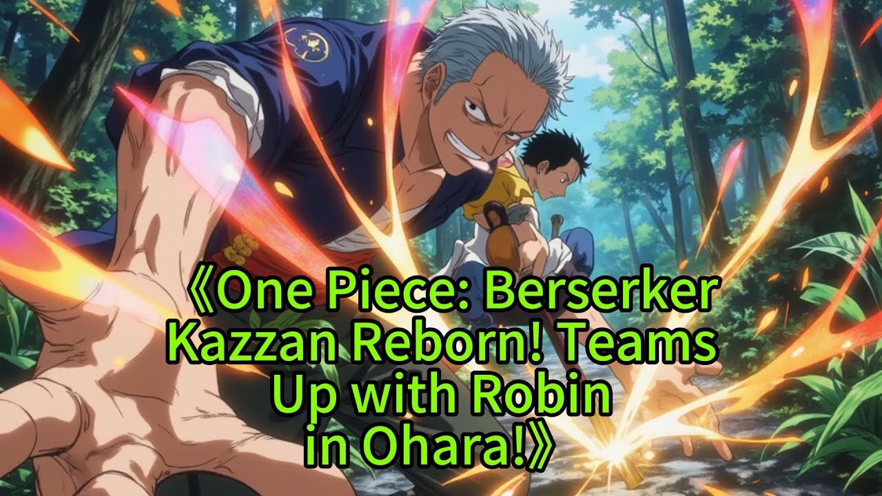 《One Piece: BerserkerKazzan Reborn! TeamsUp with Robinin Ohara!》