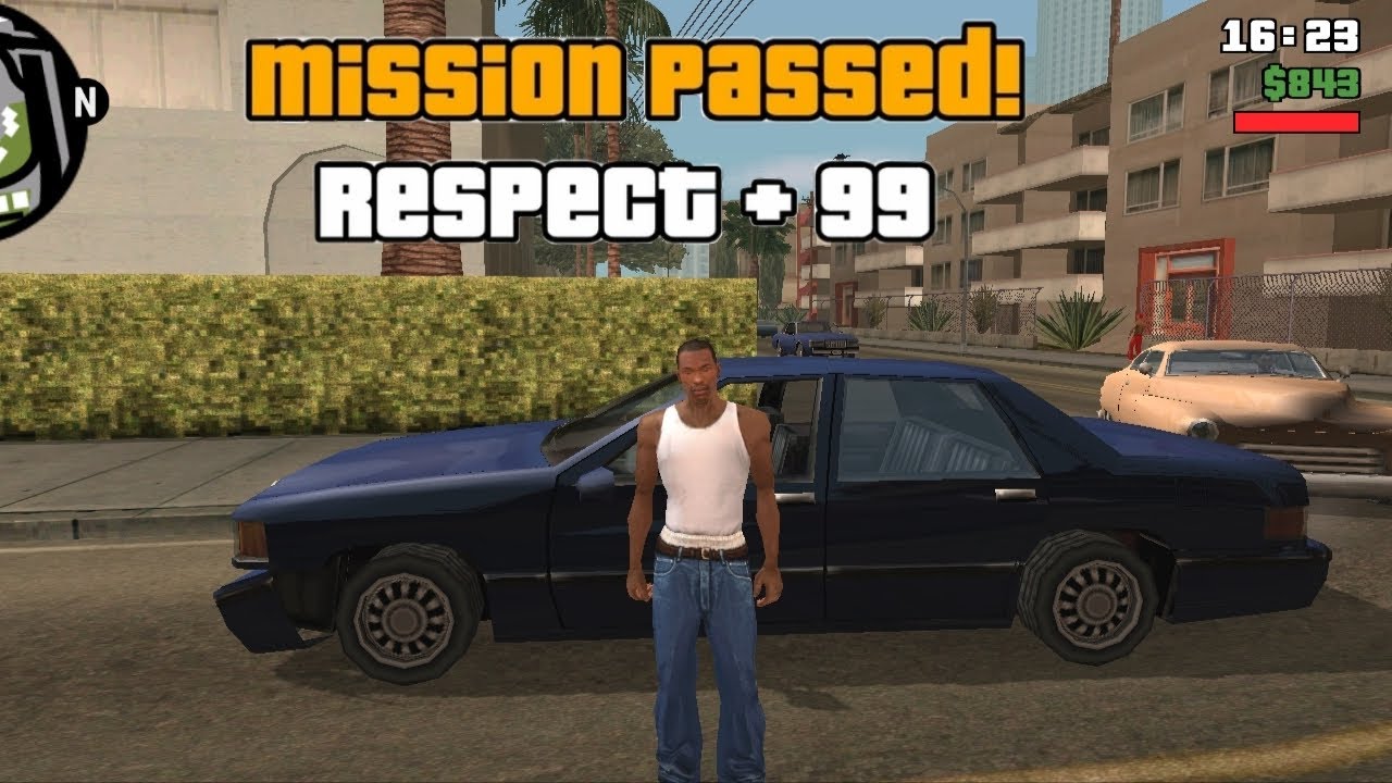 FIRST DAY AS CJ IN GTA SA #1
