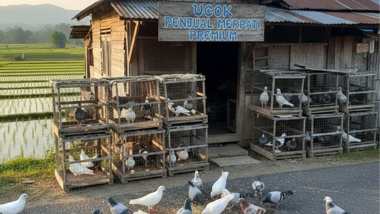 GREBEK BANG UCOK PENJUAL SENIOR MERPATI! #merpatirumahan #merpatibagus