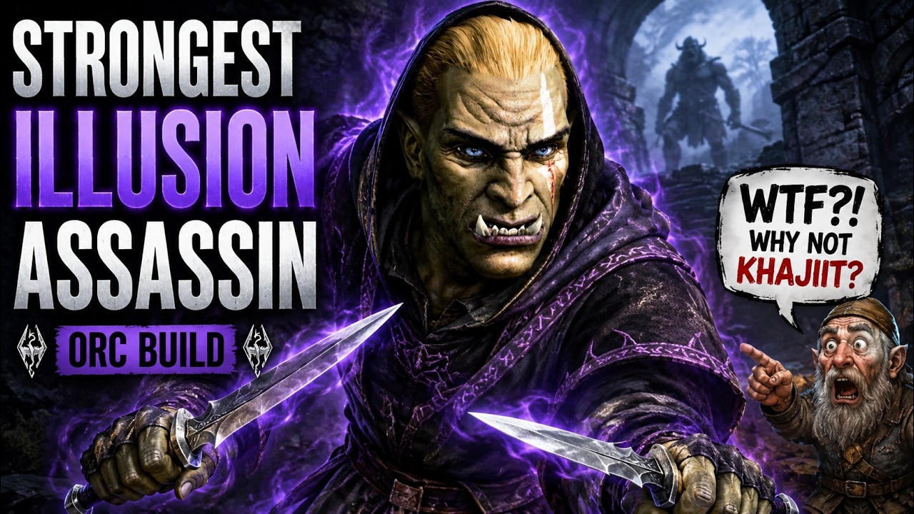 Skyrim&rsquo;s Strongest Illusion Assassin Build