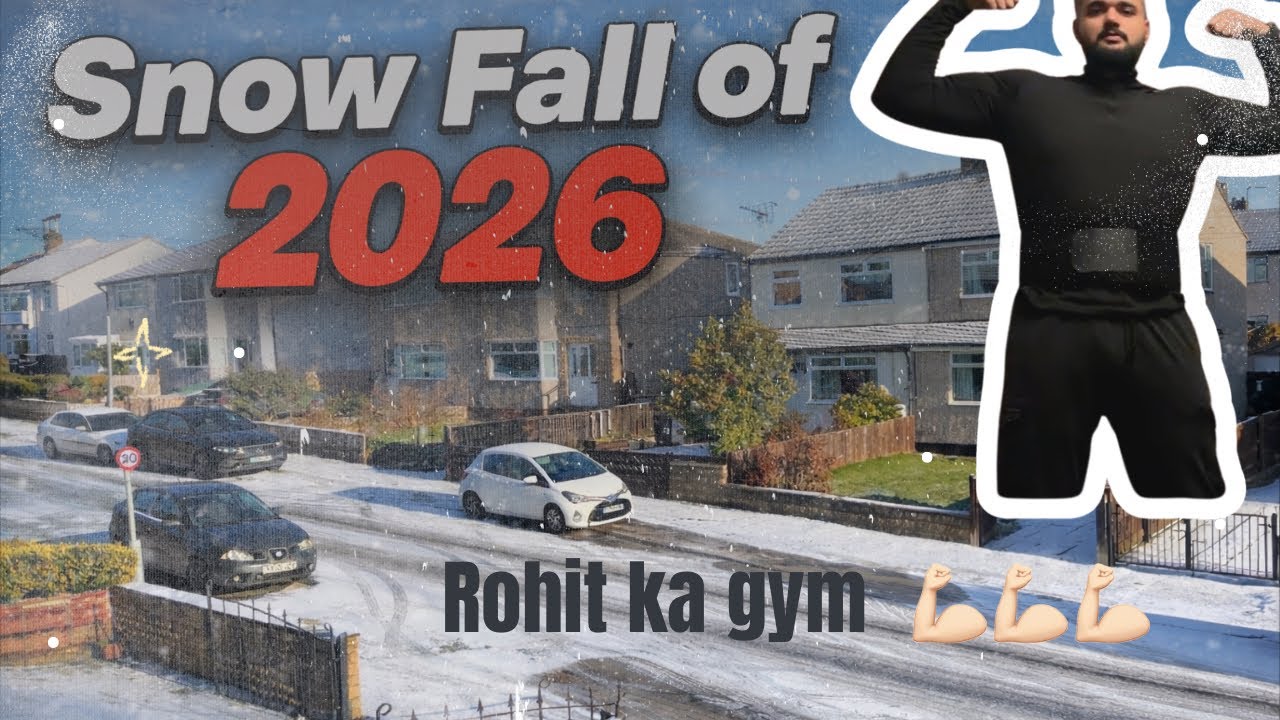 Snow Fall of 2026 | Beautiful Winter Day