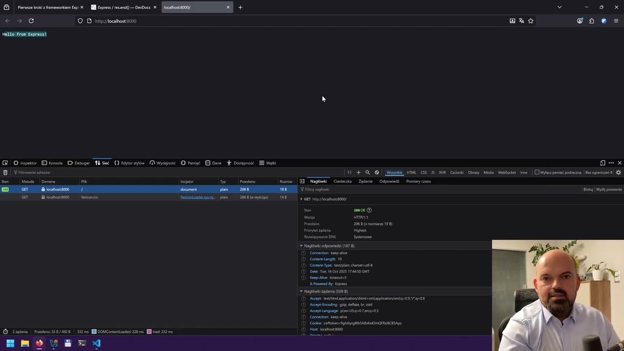PZAW lekcja 6: Pierwsze kroki z Express.js