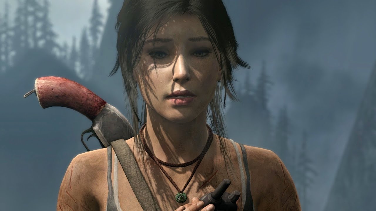 Tomb Raider 2013 Mountain Descent , Parachute & ShantyTown Walkthrough PC Ultra Settings 1080p