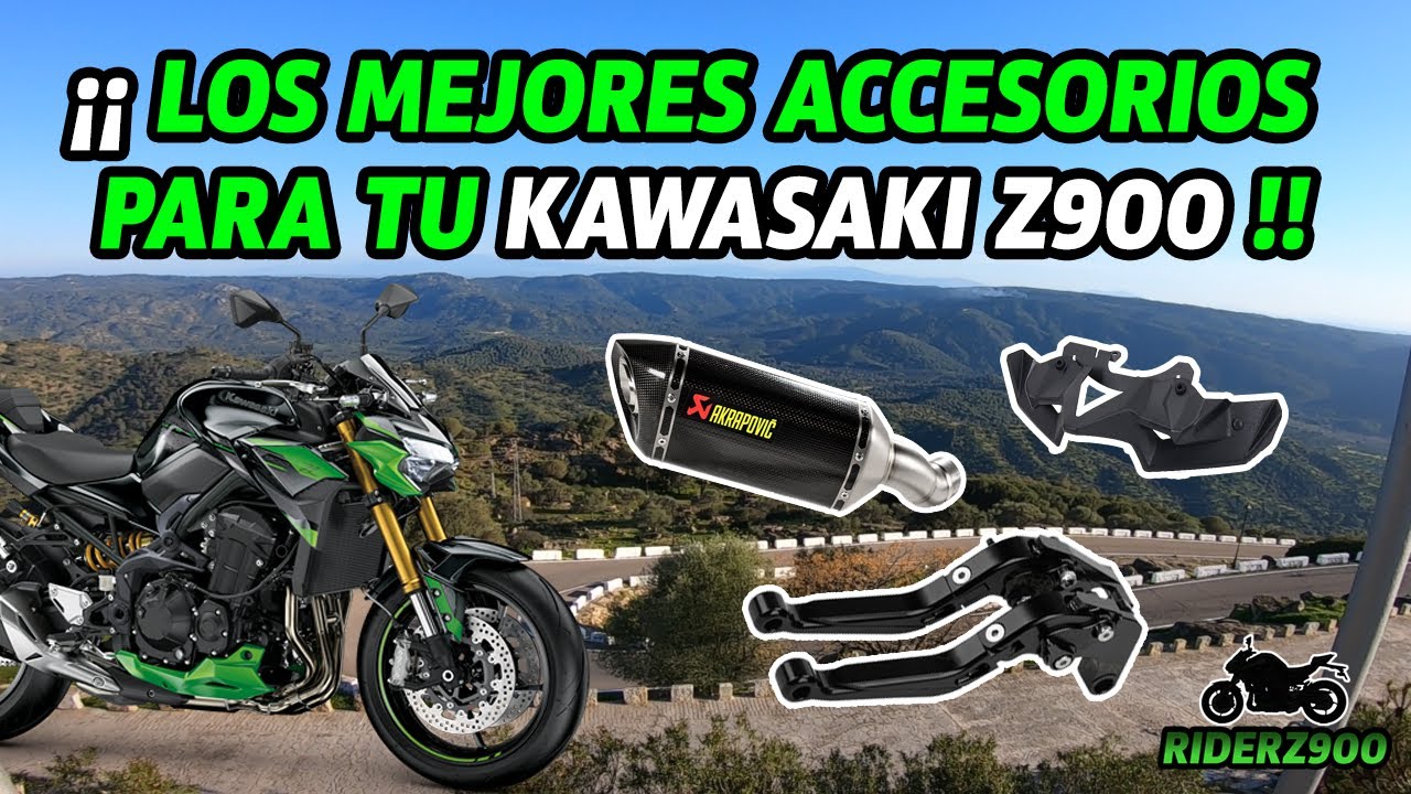 LOS MEJORES ACCESORIOS PARA TU MOTO! (KAWASAKI Z900E)