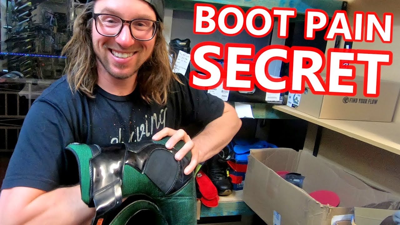 The Secret To Snowboard Boot Pain - Custom Insoles
