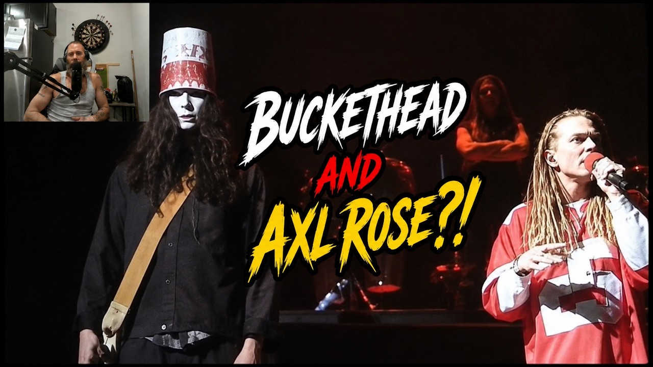 Buckethead with Guns N' Roses&hellip; I Wanted MORE Buckethead 🤘🎸