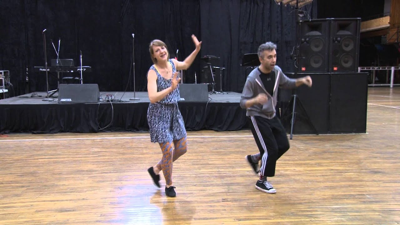 Stompology IX 2014 Playing with Rhythms with Ramona Staffeld and Andrew Nemr