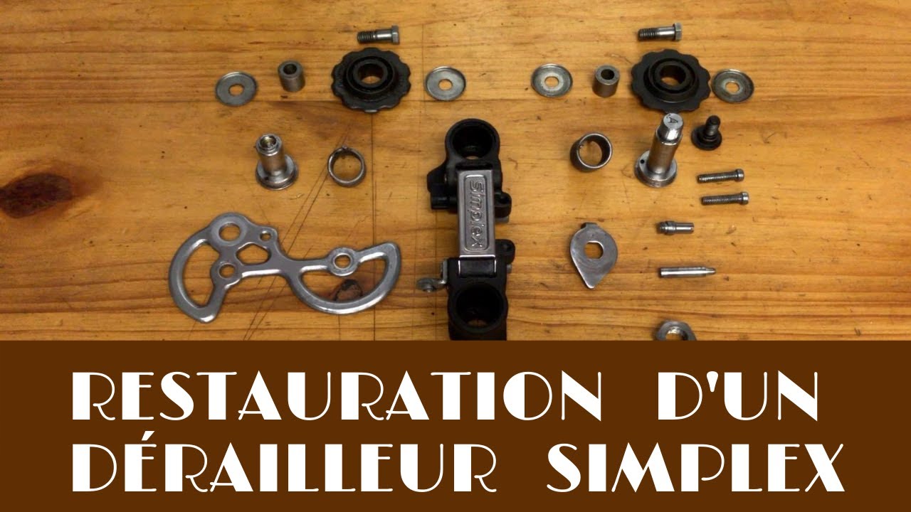 Comment restaurer un dérailleur Simplex Prestige