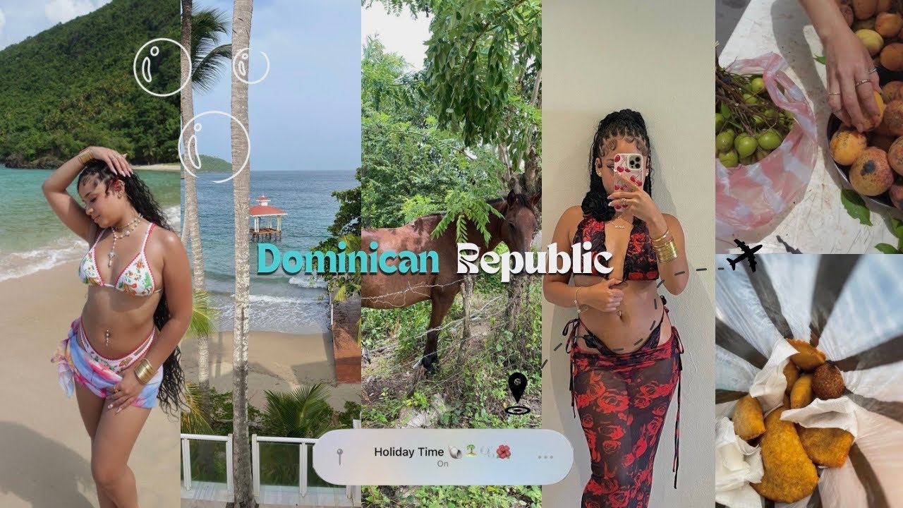 Travel Vlog : Dominican Republic Trip 🇩🇴 Beaches, Resorts, Good Eats, Surprising Family & more&hellip;.