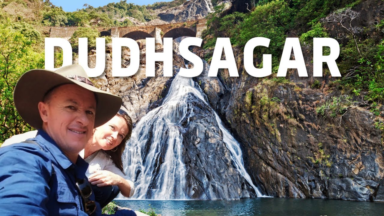 Journey to India's Mighty Dudhsagar Waterfall 🇮🇳