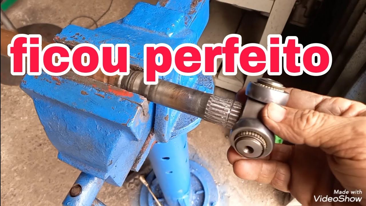 Como recuperar fresado do eixo de omocinetica