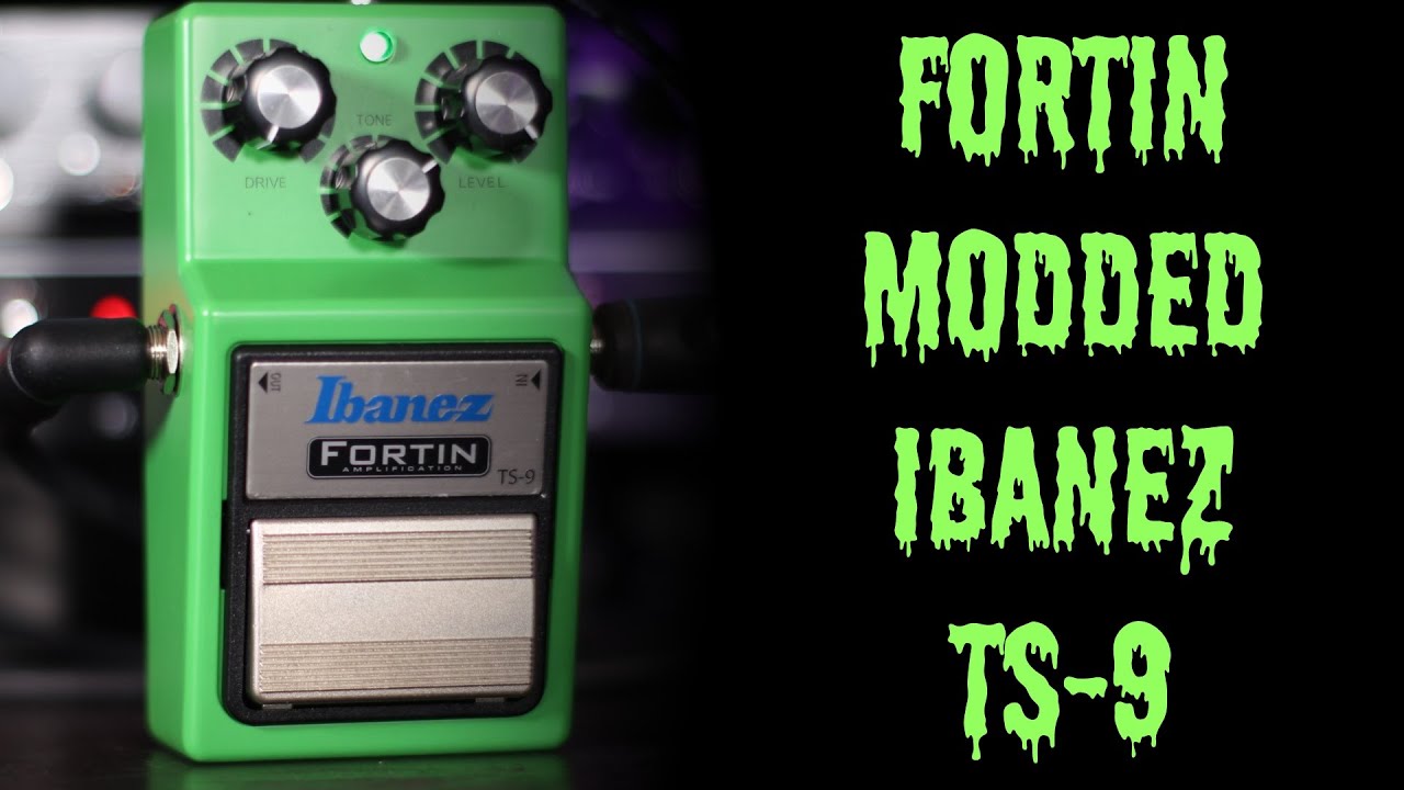 Модифицированная гитара Ibanez TS-9 от Fortin