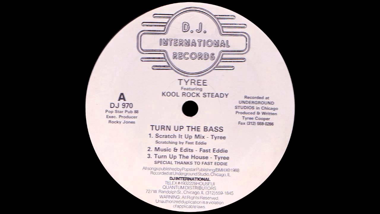 Tyree featuring Kool Rock Steady - Turn Up The Bass (Scratch It Up Mix)
