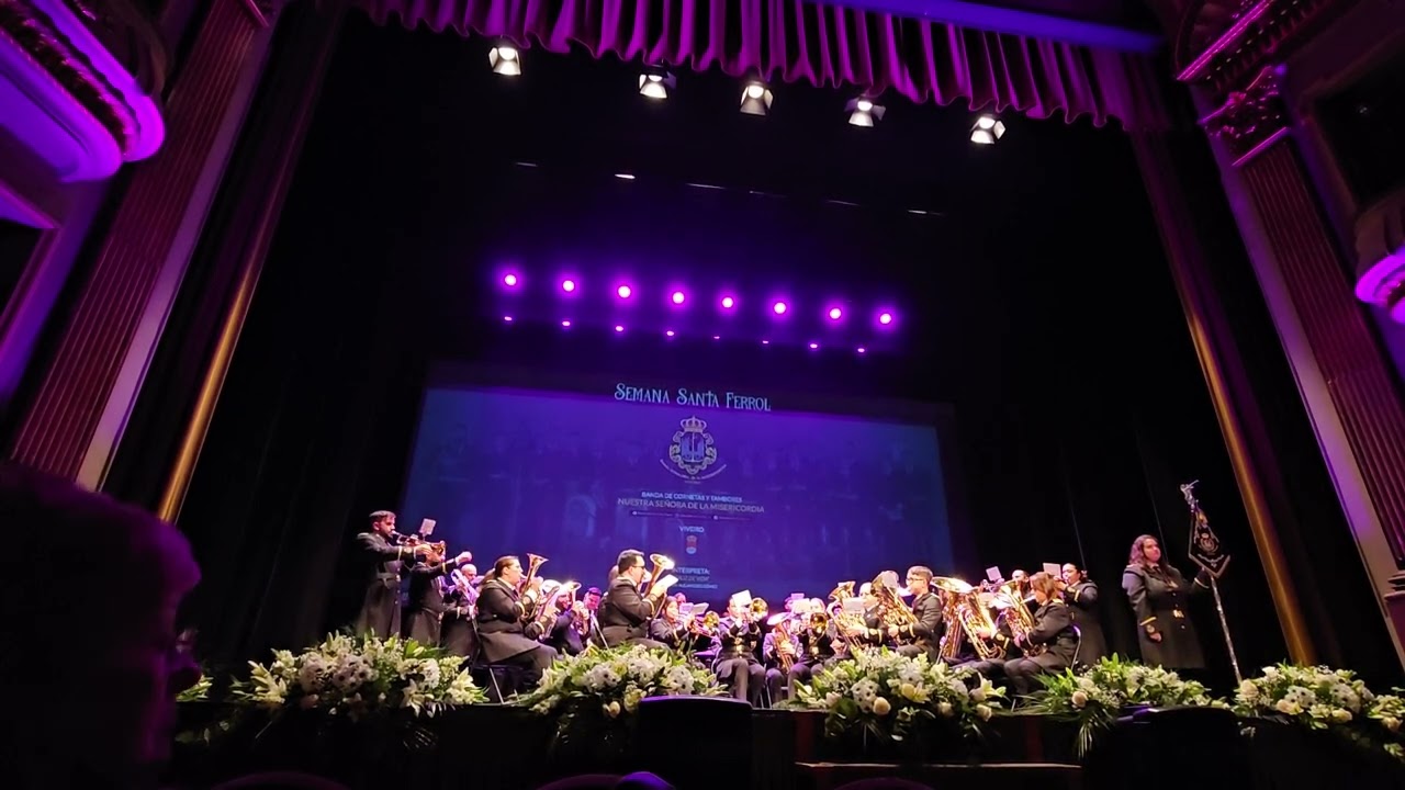 Caliz de Vida - Banda Misericordia Viveiro. Pregón Semana Santa Ferrol 2024