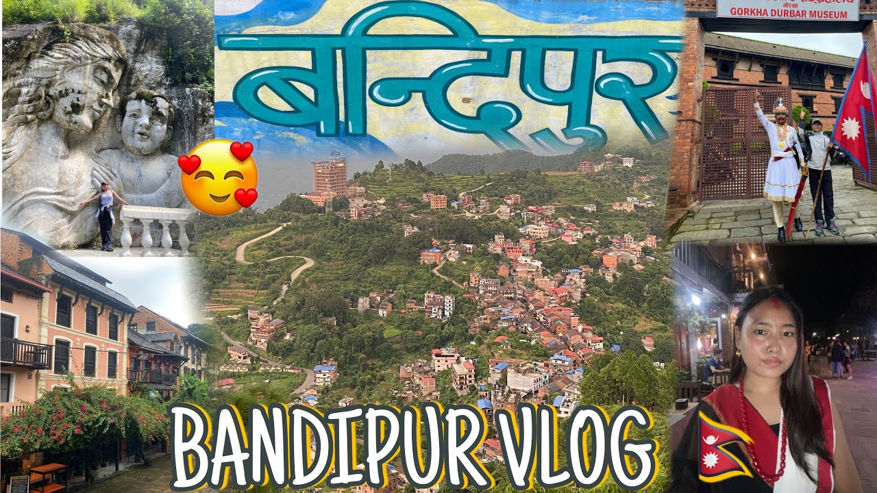 Exploring BANDIPUR to GORKHA DURBAR 🇳🇵😍 Walking through the peaceful streets of Bandipur .