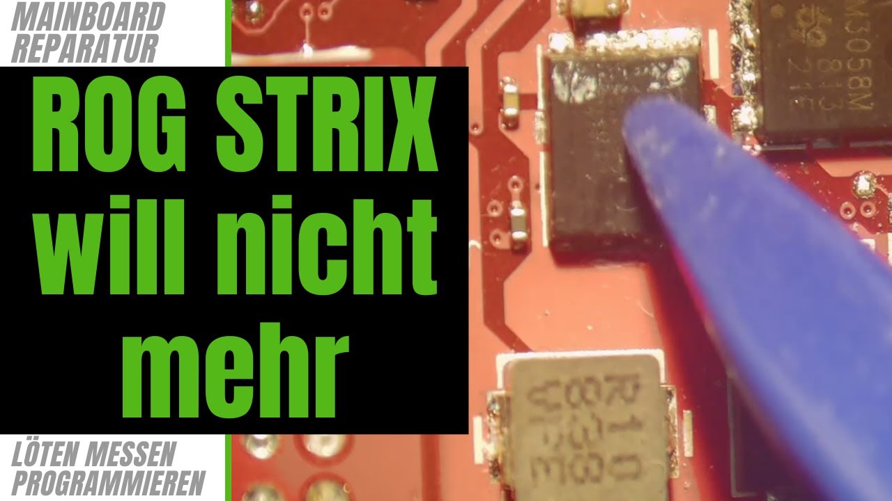 Asus ROG Strix Scar II GL704GW Gaming Laptop lässt sich nicht mehr einschalten