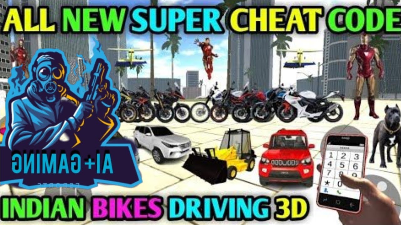 Indian bike driving 3D mysterious real cheat code