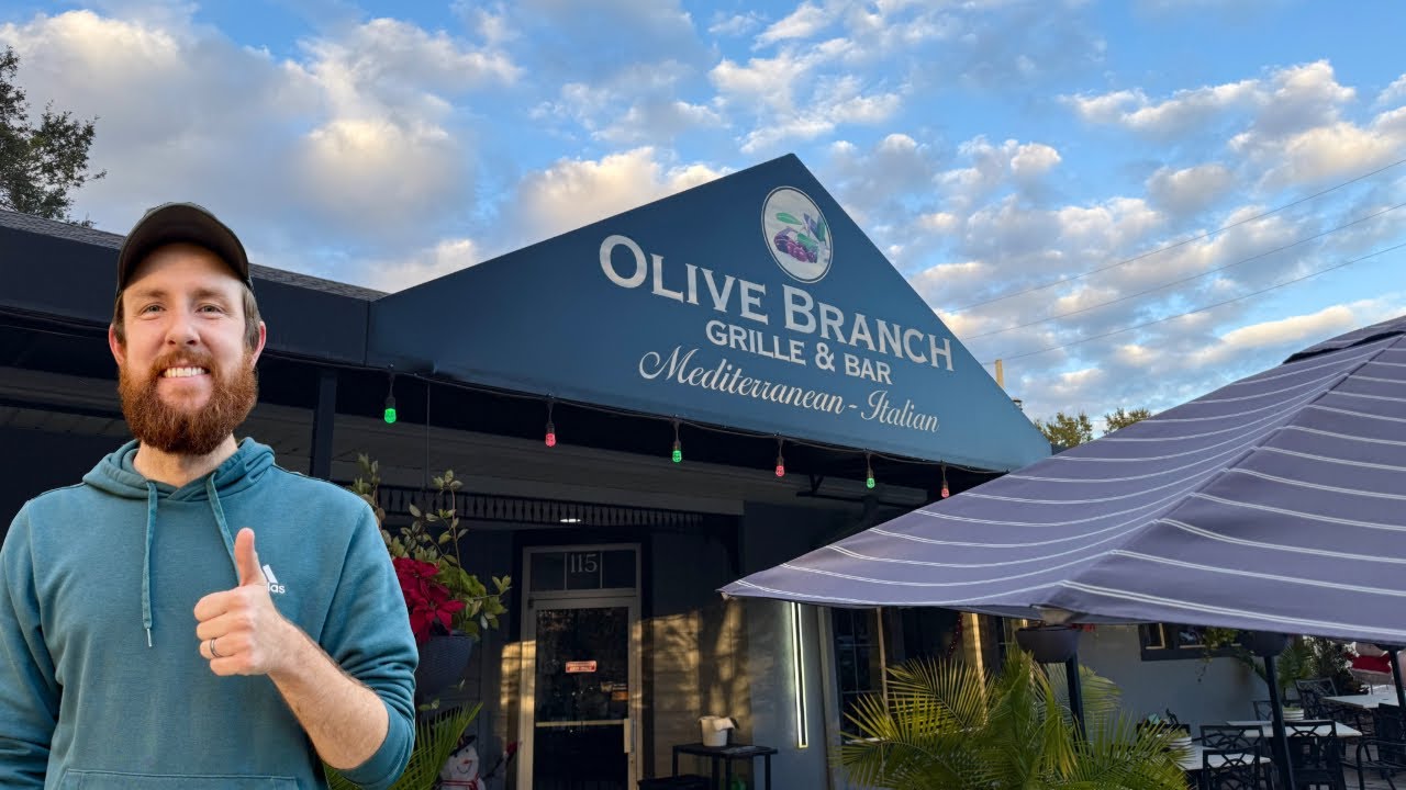 Мы посетили ресторан Olive Branch | Итальянская средиземноморская кухня в Маунт-Дора