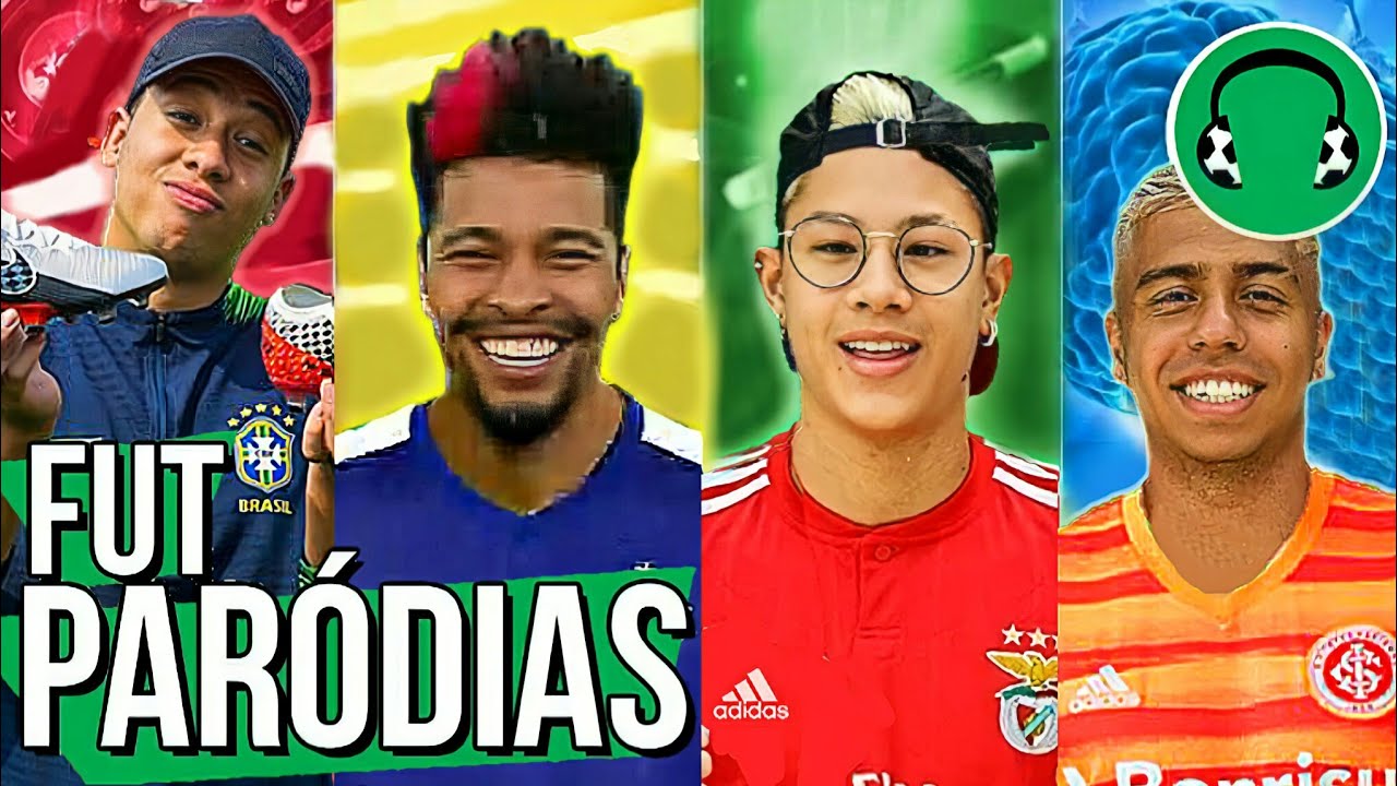 🎶FORÇA vs VELOCIDADE vs DIBRE vs CÉREBRO | Futparódias tudo Aconteceu ( Versão Youtubers )
