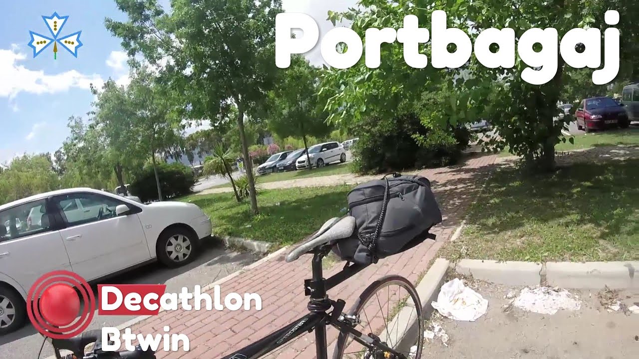 Decathlon Btwin Portbagaj 150km İncelemesi - Yol bisiklet bagajı - Road Bike Luggage