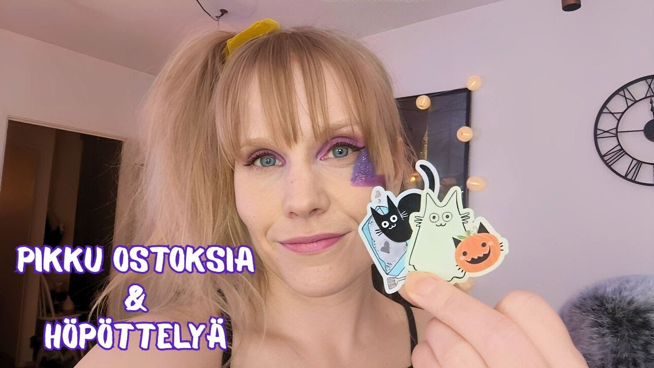 Halloween Ostoksia ja Höpötys👻ASMR SUOMI