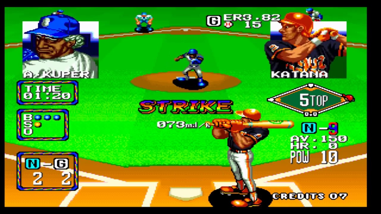 Baseball Stars 2 | Neo Geo | Arcade | Longplay HD