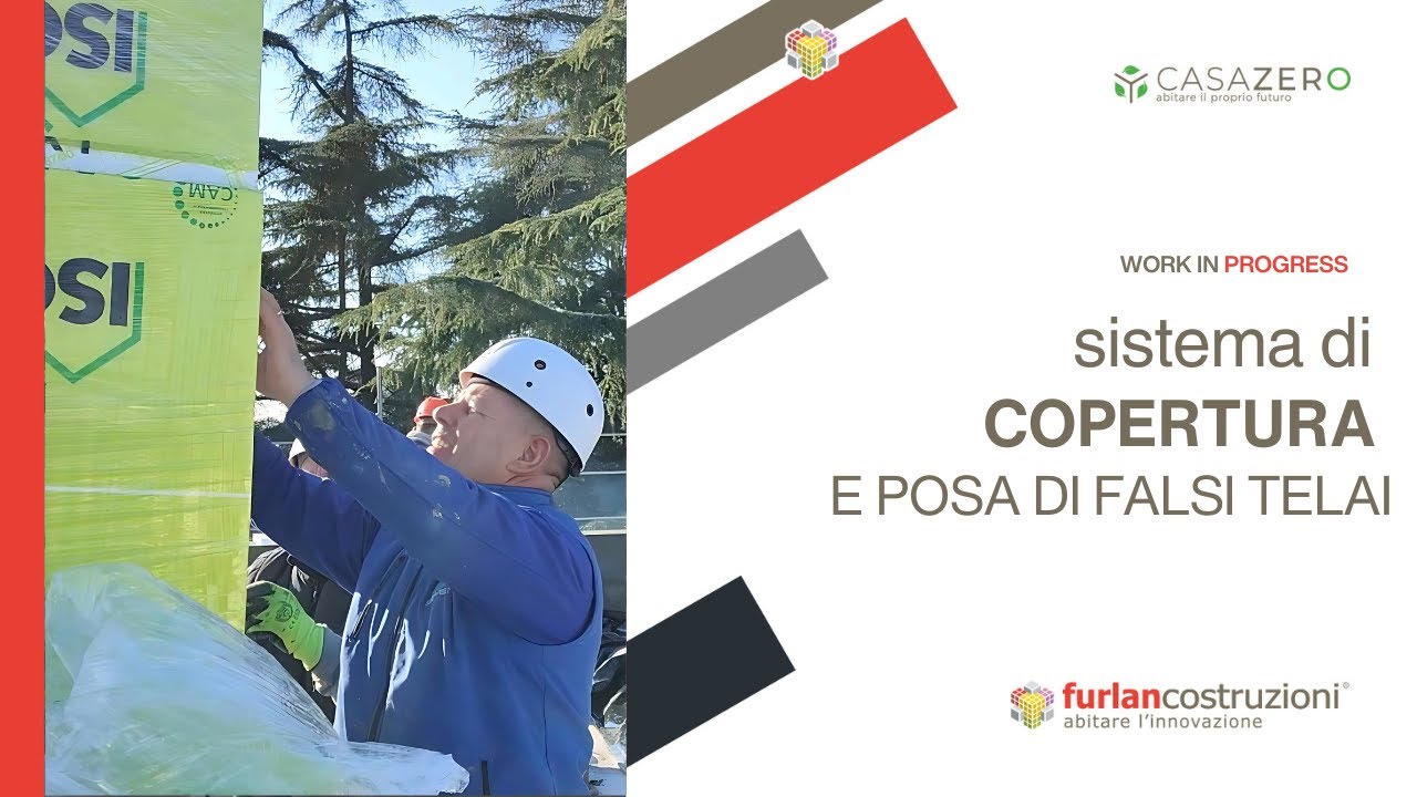 Sistema di isolamento e posa di falsi telai