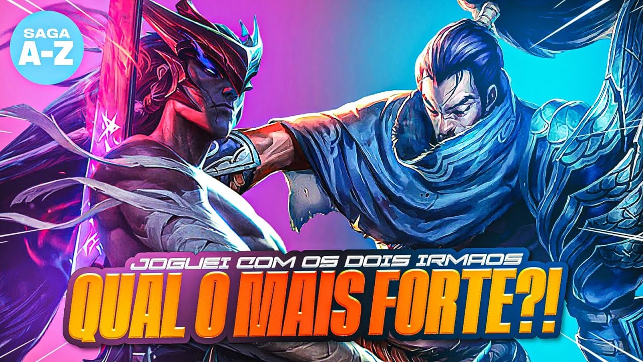 JOGUEI COM OS DOIS IRMÃOS NA JUNGLE: QUAL É MAIS FORTE?! - LoL Wild Rift