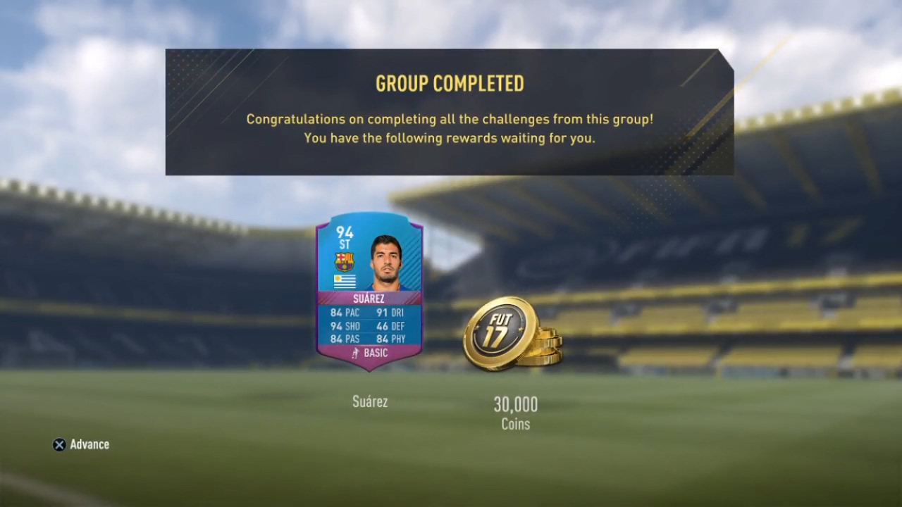 FIFA 17 Road to TOTS: SBC Luis Suarez - 250k for the Big Three
