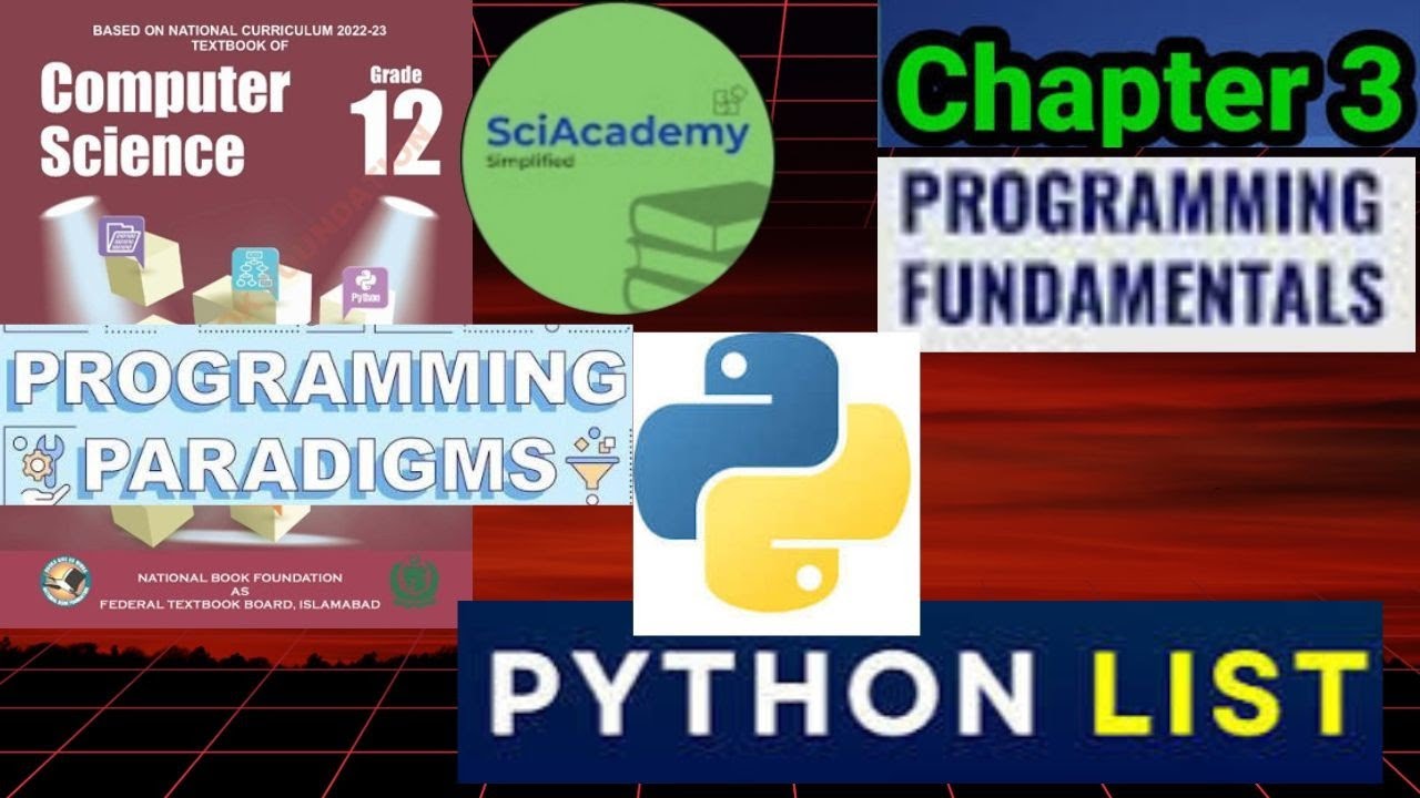 List in python | Chapter 3 | Class 12 | Computer Science