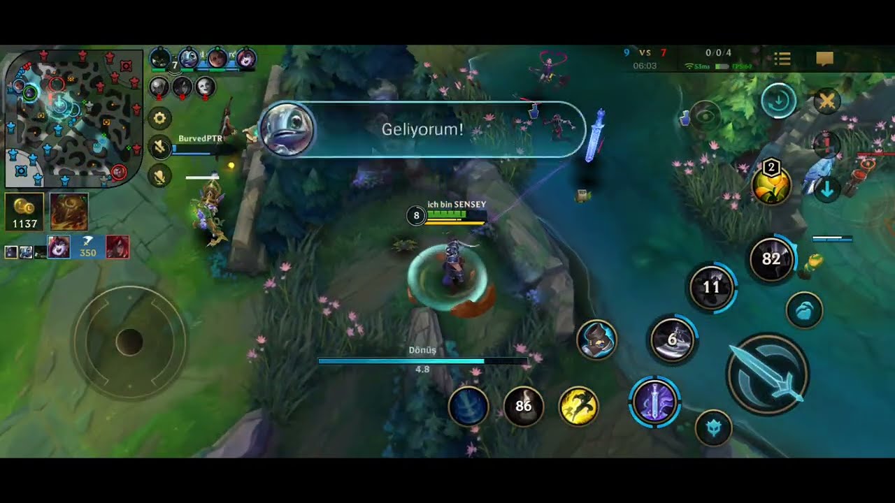 Wild Rift Hem Ölümsüz Hem Yok Eden Shen Bütün Oyunu Domine Ediyor LoL Mobile
